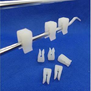 500 Pieces Supermarket Pegboard <b>Hook</b> Stoppers Accessories Fits 0.15" to 0.25" Diameter <b>Plastic</b> or Metal <b>Hooks</b> - Product Image 4