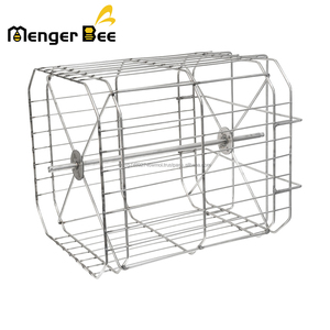 Extractor de miel de 4 marcos de alta calidad De Miel 4 Marcos autogiratorio completamente automático para máquina centrífuga de miel - Product Image 3