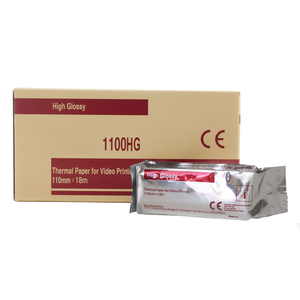 <span class=keywords><strong>Papier</strong></span> thermique médical 110*18m Échographie Upp-1100hg Haute brillance Échographie Rouleaux de <span class=keywords><strong>papier</strong></span> ECG pour Durico - Product Image 2