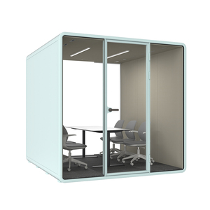 Cabine insonorisée mobile monobloc pour extérieur d'hôtel, espace plus spacieux, bureau, maison, cabine insonorisée, cabine capsule, pods de bureau - Product Image 6