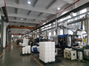 Molde cuadrado prefabricado ligero para cable exterior Canal en U resina fibra de vidrio polímero hormigón FRP canalón de construcción - Product Image 6