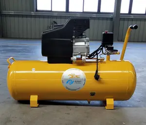 Factory selling directed belt driven air compressor 100 L tank 3 HP with CE