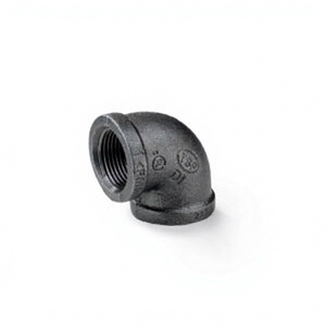 Raccord de tuyauterie en fonte malléable à bande de 90 degrés, solution excellente pour les besoins de raccordement de la plomberie haute pression - Product Image 1