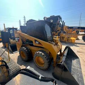 Cargadora de ruedas Cat 246D usada con buena calidad Carga nominal de 6 toneladas con motor a la venta - Product Image 6