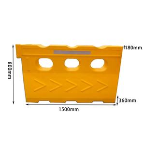 Хорошо видимые Roto-формовочные пластиковые дорожные безопасные водонаполненные барьеры на продажу - Product Image 3