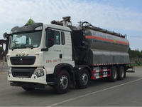 Camion de chargement de diesel pour emulsion explosive, pour forage, avec réservoir de 10001-15000L, pour exploitation minière de surface à grand diamètre, 251-350 ch