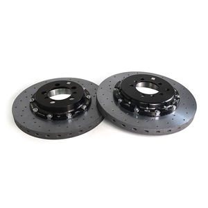 Discos de freno de cerámica de carbono, piezas originales OEM 4M0615301BM 4M0615302K para Audi A6 C8 Avant RS6 Mild Hybrid Quattro A7 - Product Image 4