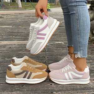 <span class=keywords><strong>Scarpe</strong></span> da passeggio nuove con lacci, sneakers popolari con plateau e suola spessa, <span class=keywords><strong>scarpe</strong></span> sportive casual da <span class=keywords><strong>donna</strong></span> con suola morbida - Product Image 1