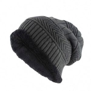 K104 New Winter Fleecy <strong>Men</strong> Knitted <strong>Hats</strong> Warm Snow Outdoor Sports Korean Edition <strong>Woollen</strong> <strong>Hats</strong> Breathable Versatile <strong>Hat</strong> - Product Image 4