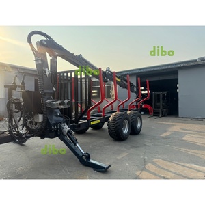 Matériel forestier certifié CE DIBO pour tracteur, grue <span class=keywords><strong>de</strong></span> chargement <span class=keywords><strong>de</strong></span> <span class=keywords><strong>bois</strong></span> robuste <span class=keywords><strong>de</strong></span> 6,5 m, grappin à <span class=keywords><strong>bois</strong></span>, remorque à <span class=keywords><strong>bois</strong></span> <span class=keywords><strong>de</strong></span> 10 tonnes - Product Image 5
