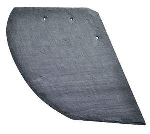 Tuiles de toit en ardoise noire ondulée de style allemand ancien, fabriquées sur mesure, longue durée de vie, revêtement de <span class=keywords><strong>toiture</strong></span> extérieur - Product Image 2