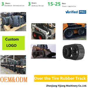 Compacte kniklader 390x152,4 X33 (12x6x33) over de bandenband voor S220 S250 S300 95XT 465 268B Thomas T220 T250 T320 - Product Image 3