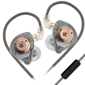 KZ EDX PRO X IEM <strong>Earphones</strong> Dynamic Drive HiFi Deep Bass Sound Earbud Sport Music Noise Cancelling Headset with Detachable Cable - Product Image 2