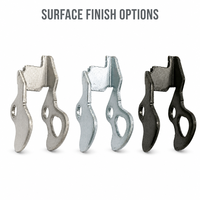 Support de fixation en acier inoxydable sur mesure usiné CNC, fabrication OEM de clips de fixation estampés de précision