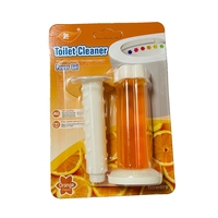 Gel toilette désodorisant fleur timbre conception 12 pièces Pack salle de bain nettoyant Gel parfumé détergent