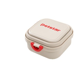 Bol pliant d'extérieur pour chats et chiens, 400 ml, double compartiment pour l'alimentation et l'abreuvement, plat portable pour animaux de compagnie, marron clair - Product Image 3