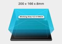 Tablette graphique Huion HS64 6,3 x 4 pouces avec stylet sans batterie, équipement éducatif pour le dessin