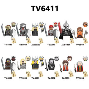 Blocchi da Costruzione Anello Magico, Guerriero Sauron, Goblin, Gandalf, Uruk-hai, Giocattoli MINI per Bambini, Frodo, Elfi, Nani, Ranger, Umani, Mago - Product Image 3