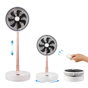 Ventilateur sur pied et de <span class=keywords><strong>bureau</strong></span> pliable électrique rechargeable mécanique portable de 10 m pour la maison, l'extérieur et la voiture - Product Image 2
