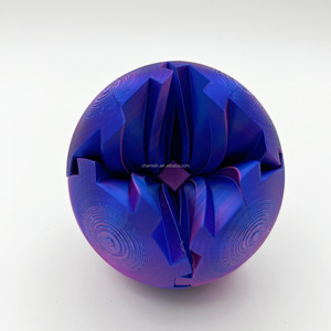 New Arrival gearsphere bánh bóng cho căng thẳng và lo lắng thư giãn Sphere <span class=keywords><strong>Cube</strong></span> 3D in bánh xoay bóng cảm giác thần tài đồ chơi - Product Image 3