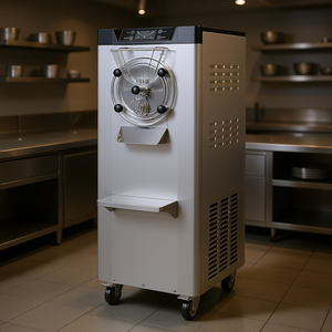 Commercial Hard <b>Ice</b> <b>Cream</b> Maker 2400W 10L 304 Stainless Steel LED Panel Auto Clean Single Phase 220V - Product Image 2