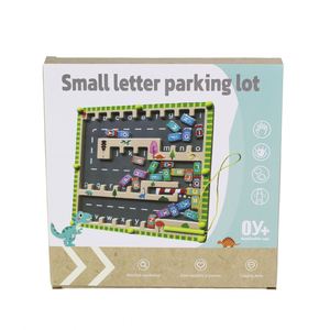 Jeu d'activités d'apprentissage des lettres ABC sur planche en bois Montessori, lot de jeux, labyrinthe de couleurs et de nombres - Product Image 6