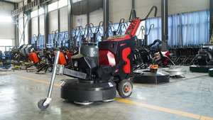 Máquina pulidora de hormigón de 18.5KW de alta eficiencia, amoladora de piso de diamante de 868mm con componente de núcleo de Motor de 18.5KW - Product Image 4