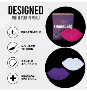 Cinta Adhesiva Bucal para Dormir al por Mayor, Paquete Personalizado, Hipoalergénica, Remoción sin Dolor, Cinta para Dormir sin Látex, Forma de Labios - Product Image 4