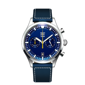 Montre chronographe hybride MECA-QUARTZ <span class=keywords><strong>VK64</strong></span> à remontage rapide et à balayage des secondes - Product Image 5