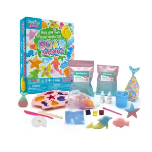 Kit de fabrication de savon: faites votre propre savon brise océan avec vos amis et Kits d'artisanat d'art de bricolage, jouets éducatifs pour enfants