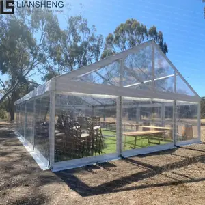 Tente d'événement de tente de noce d'alliage d'aluminium d'auvent extérieur transparent clair