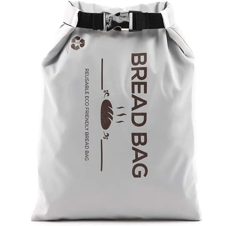 Bpa Gratis Gerecycled Polyester Herbruikbare Brood Tas Houdt Brood Vers Voedsel Opslag Rpet Brood