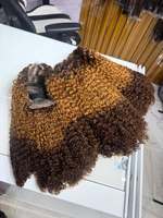 Perruque frontale en dentelle HD bouclée Pixie marron, cheveux indiens bruts 100% alignés, perruque sans colle en dentelle HD, perruques sans colle en cheveux humains, dentelle frontale