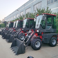 Mini Backhoe Loader Kecil Bertenaga dengan Performa Penggerak 4x4 yang Kuat, Kapasitas 3ton 5ton 6ton Dilengkapi Aksesoris, Dijual