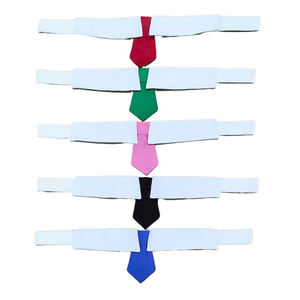 Tanpopo Schattige Hondenhalsband Met Hals En Stropdas Verstelbaar Sterpatroon Accessoire Verkleedfestivals Duurzaam Blauw Doek Kraag - Product Image 5