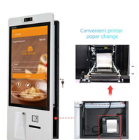Kiosco de Autoservicio con Pantalla Táctil para Pedidos y Pagos en Restaurantes, con Lector/Escritor NFC RFID