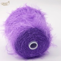 RHZ Feder-Nerz-Garn 100% Nylon Stark & Mittelstark Gefärbt aus Jiangsu für Strickarbeiten und Pullover