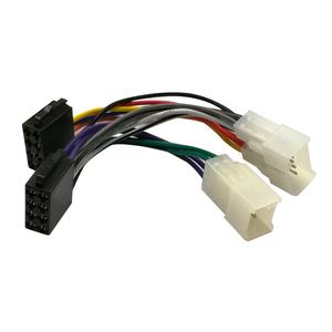 Harnais de radio stéréo de voiture ISO 8 broches, connecteur de câblage de radio, <span class=keywords><strong>adaptateur</strong></span> de prise pour <span class=keywords><strong>Toyota</strong></span> Camry Corolla <span class=keywords><strong>RAV4</strong></span> Aurion Avensis - Product Image 6