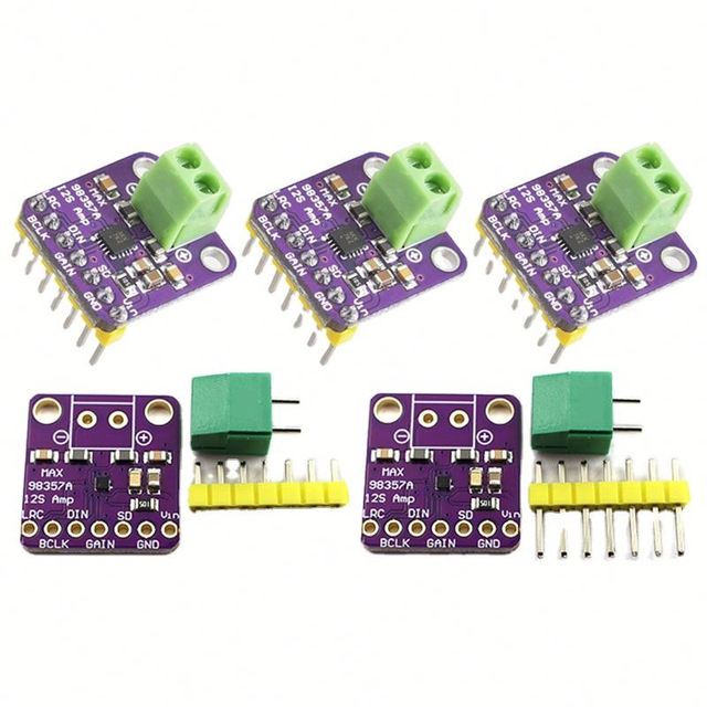 New Max98357 I2s 3w Class D Amplifier Breakout Interface Dac Decoder Module Filterless Audio Board for Raspberry Pi Esp32