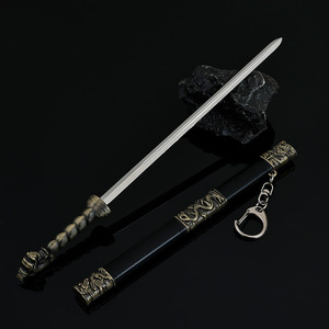 Nuevo Llavero Colgante de 22CM con Espada de <span class=keywords><strong>Fang</strong></span> La de Water Margin, Artículo Coleccionable de Aleación, Regalo, Espada para COSPLAY - Product Image 4