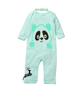 tirupur custom logo printed oem baby boy romper NewBorn bamboo Cotton kids Clothes organic cotton jumpsuit printed new rompers - Product Image 5