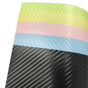 ポリプロピレンシートのカスタマイズされた黒炭素繊維パターンPPボードロール切断処理サービス - Product Image 4