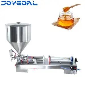 Good price semi automatic filling machine for honey sauce and other semi-liquids