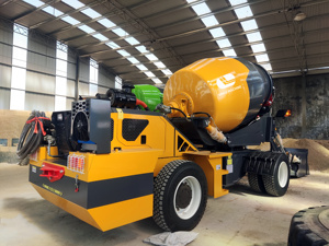 2.6 mètre cube auto chargement bétonnière camion moteur Diesel bétonnière pour la construction de routes - Product Image 4