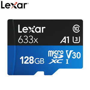 Tarjeta <span class=keywords><strong>Micro</strong></span>-SDXC <span class=keywords><strong>Lexar</strong></span> 633X Original V30 Full HD 4K Video 64GB 128GB hasta 100M/S Apta para Teléfonos, Tabletas, Cámaras, DVR - Product Image 1