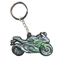 Porte-clés personnalisé en PVC souple avec logo de voiture ou de moto, style Speed Tribe, cadeau promotionnel d'entreprise, personnalisable