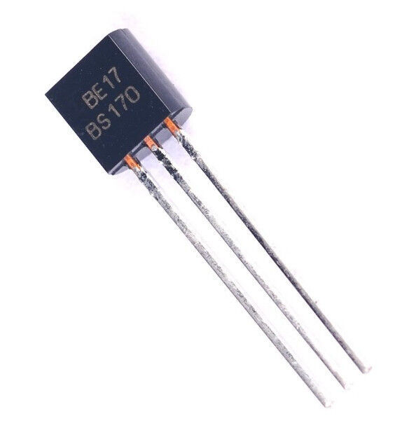 Honclay Original Transistor BS170 MOSFET N-CH 60V 500MA TO92-3 Transistor BS170