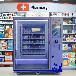 Клиника, аптека, кредитная карта, монета, код QR, жетон-лифт, принимающий торговый автомат для рецептурных и ОТС лекарств - Product Image 3