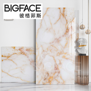 Bianco Arancione <span class=keywords><strong>Piastrelle</strong></span> di Pietra di Lusso Interior Soggiorno <span class=keywords><strong>Piastrelle</strong></span> di Marmo <span class=keywords><strong>Piastrelle</strong></span> per il Bagno e la Cucina porcellana Tile600 1200 - Product Image 1