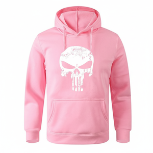 Sudadera con Capucha Personalizable para Hombre, 100% Algodón, Superventas, Ropa Urbana de Invierno, Diseño Sólido con Bolsillos y Capucha 3D - Product Image 1